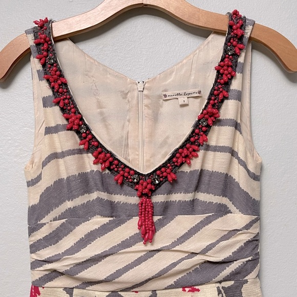 Nanette Lepore Cubist Shift Dress Sz 0 - Picture 2 of 8